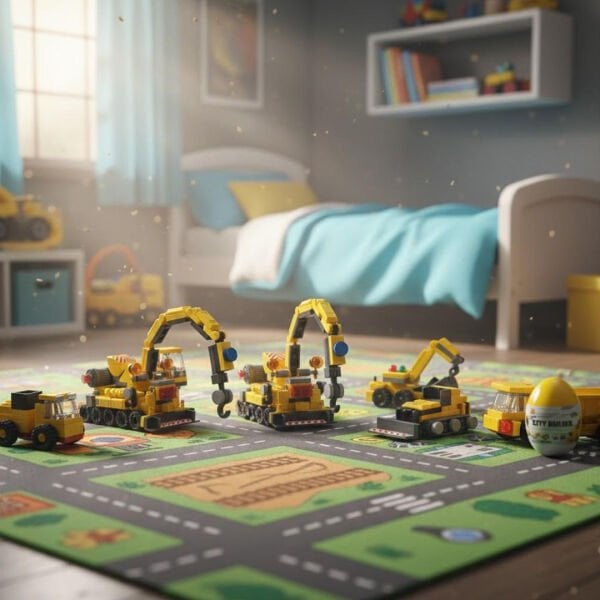 P605002 6 İN 1 SARI YUMURTA MODEL 45 PARÇA BLOCK OYUNCAK