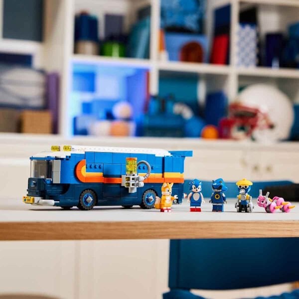 77006 LEGO® Sonic the Hedgehog™ Sonic Takımı Komuta Kamyonu 747 parça +8 yaş