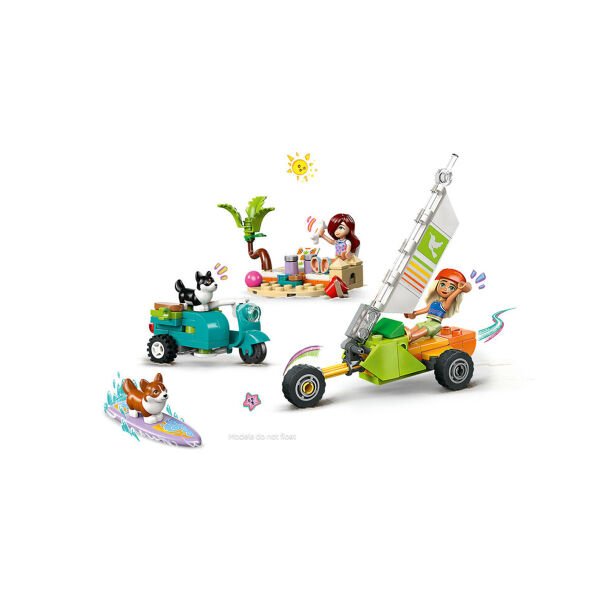 42641 Lego Friends Sörfçü Köpekler ve Scooter Macerası 113 parça +6 yaş