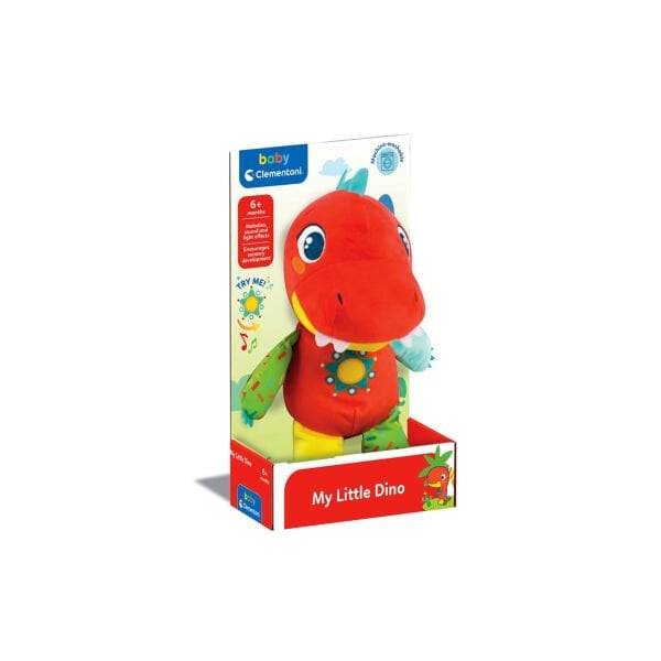 17847 Baby Clementoni - Trex Dinozor Peluş Oyuncak