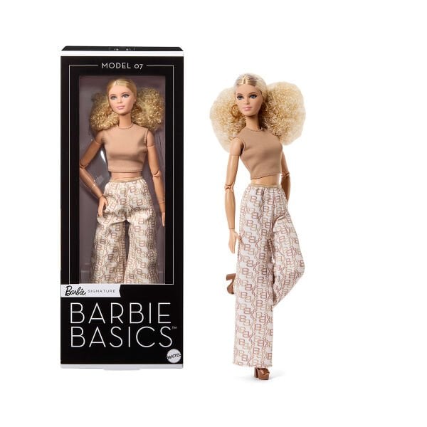 JJX26 Barbie Basics İkonik Koleksiyon Bebekler - 07 Sarışın Barbie
