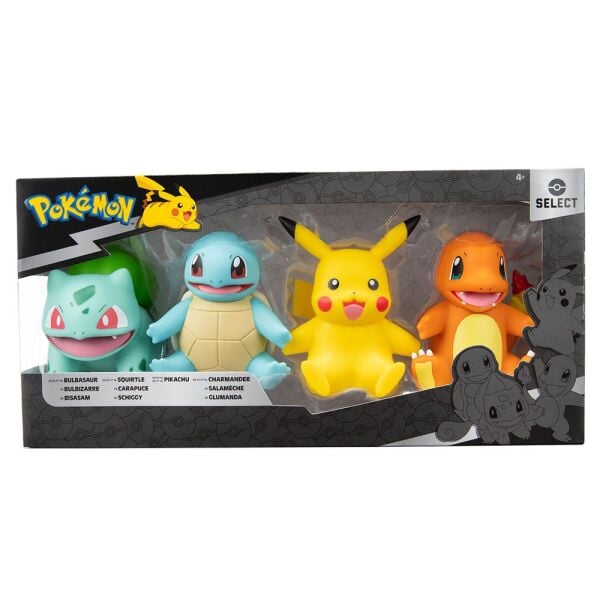 POK PKW2571 Pokémon Select Seri 4'lü Figür Set