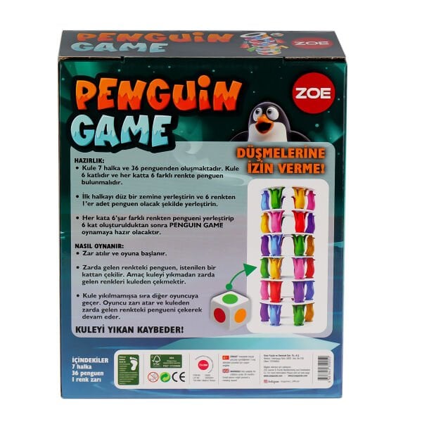 35005 Zoe Penguin Tower Denge Oyunu