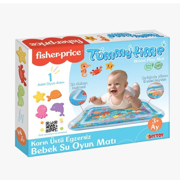 FP3240 FISHER PRICE BEBEK SU OYUN MATI SİYAH