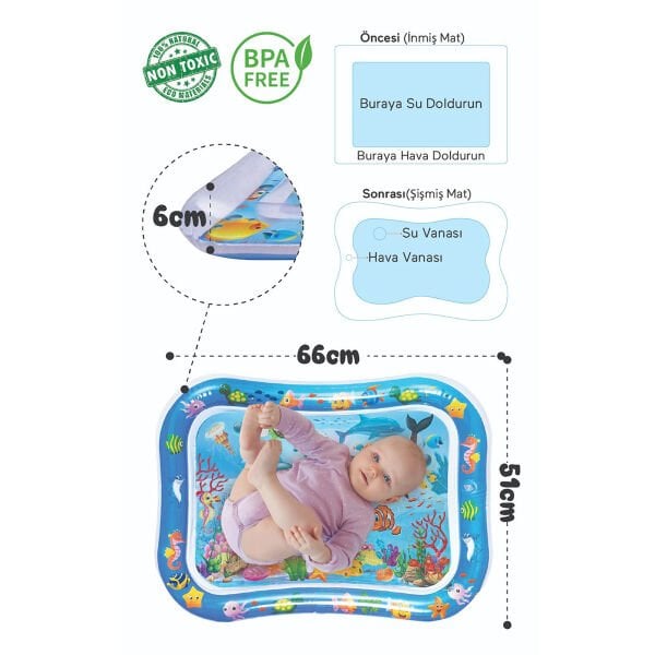FP3240 FISHER PRICE BEBEK SU OYUN MATI SİYAH