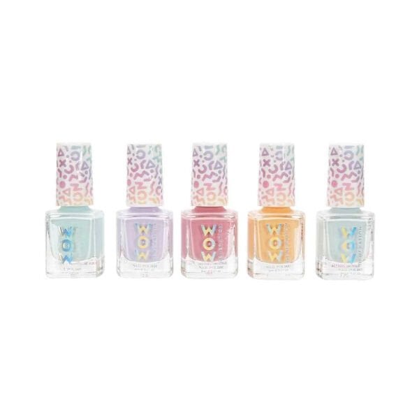 S00086712 - WOW Generation Pastel Renkli 5li Oje Seti