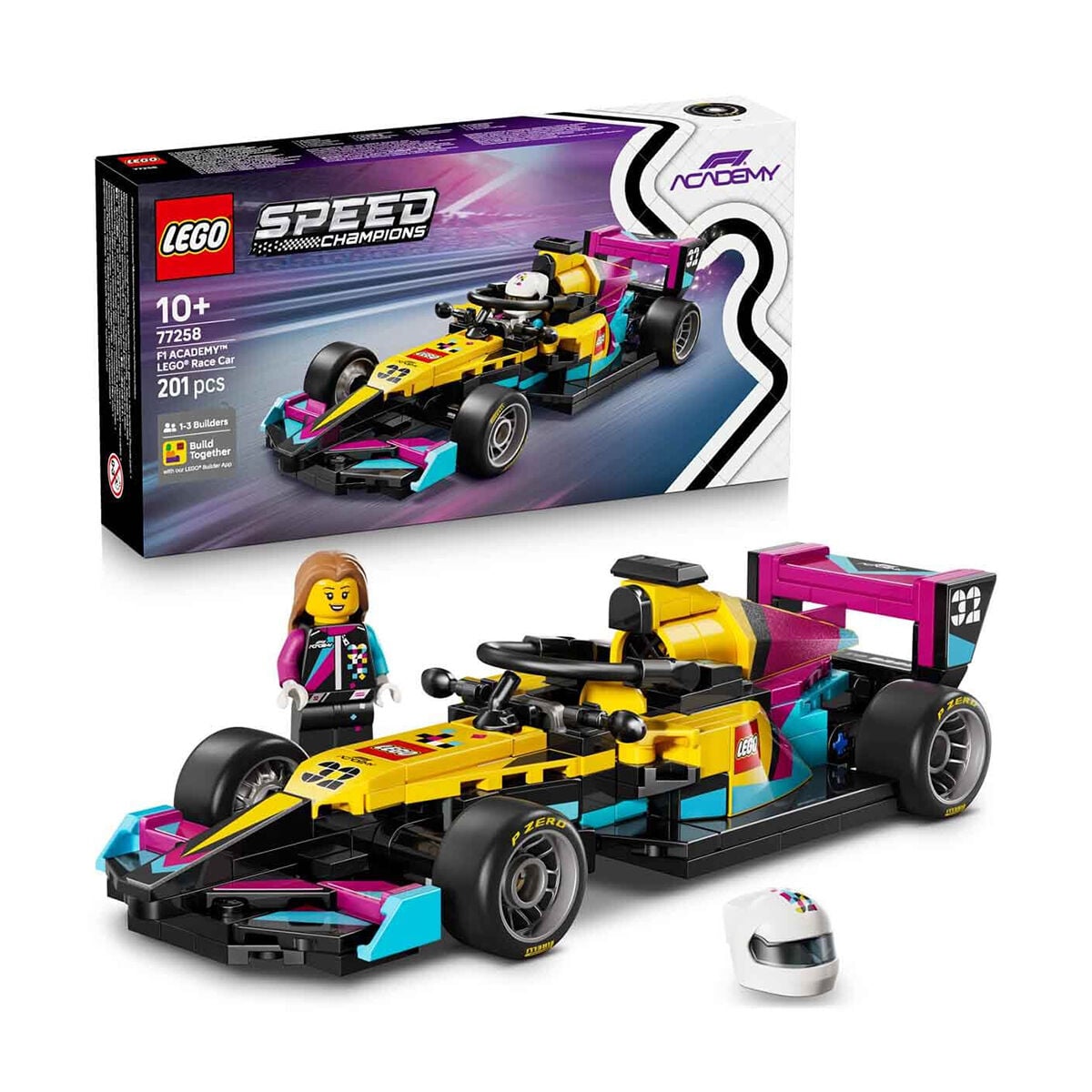 77258 Lego Speed Champions F1 ACADEMY LEGO Yarış Arabası 201 parça +10 yaş