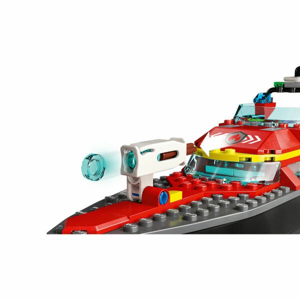 60373 Lego City - İtfaiye Kurtarma Teknesi 144 parça +5 yaş