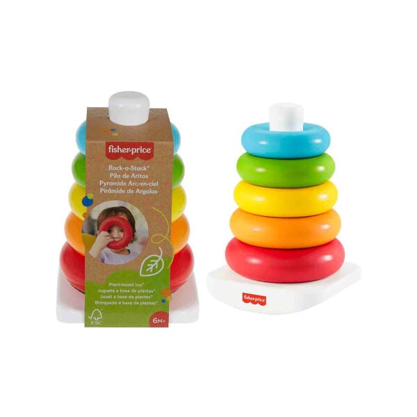 GRF09 Fisher-Price Doğa Dostu Renkli Halkalar