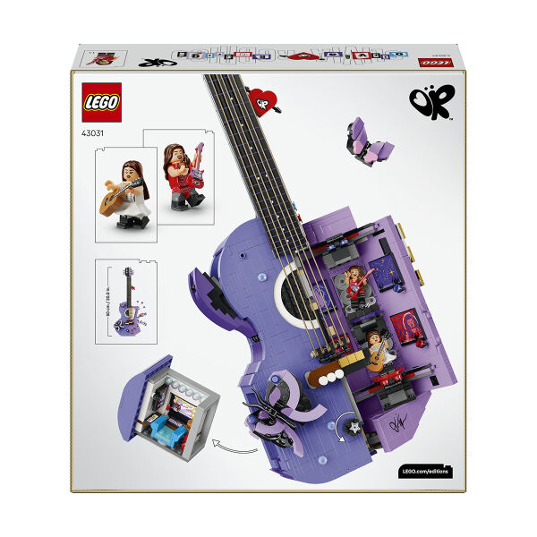 43031 Lego Editions Olivia Rodrigonun İki Renkli Gitarı 1228 parça +14 yaş