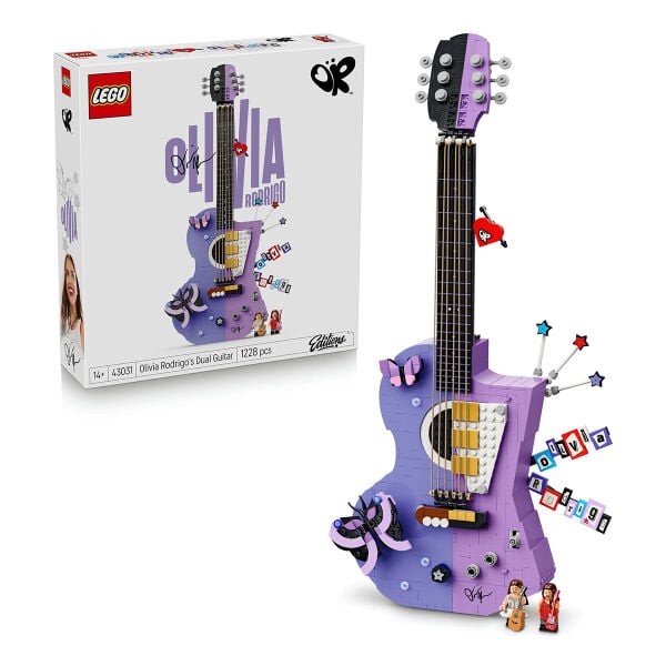 43031 Lego Editions Olivia Rodrigonun İki Renkli Gitarı 1228 parça +14 yaş