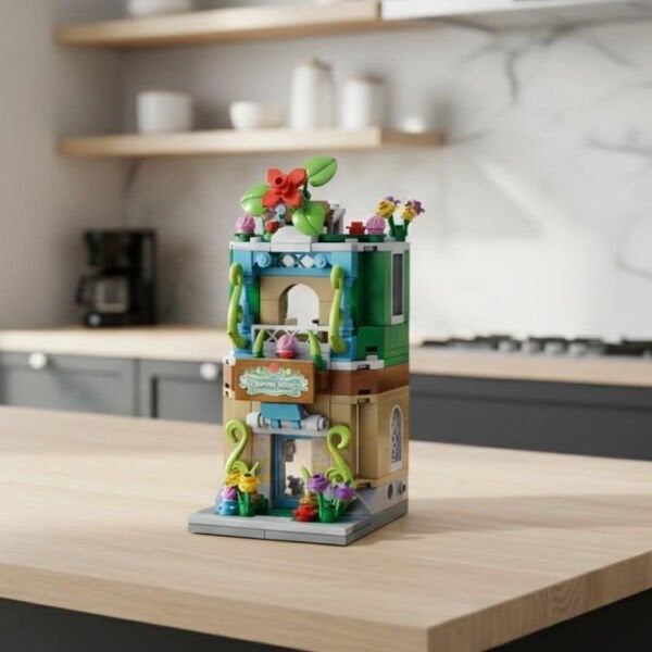 P657037 PANLOS ÇİÇEK DÜKKANI 280 PARÇA BLOCK OYUNCAK