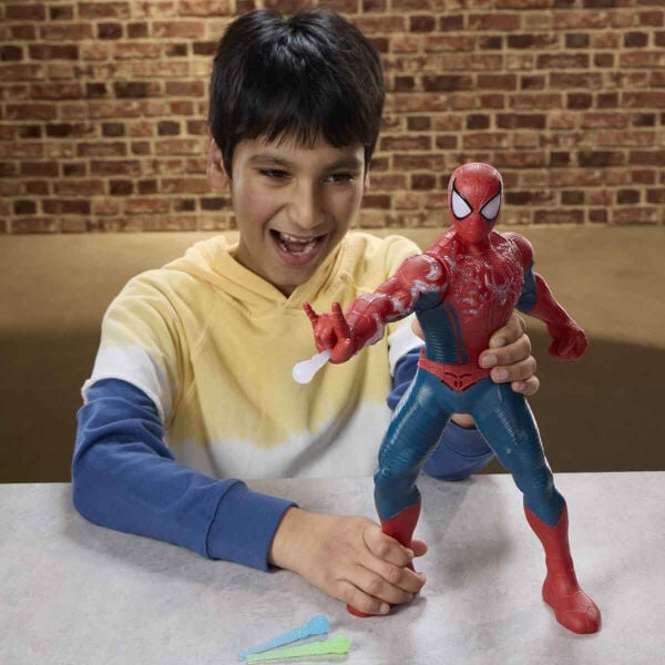 G3408 Spider-Man Aksiyon Figürü - Sesli ve Işıklı Brand New Day
