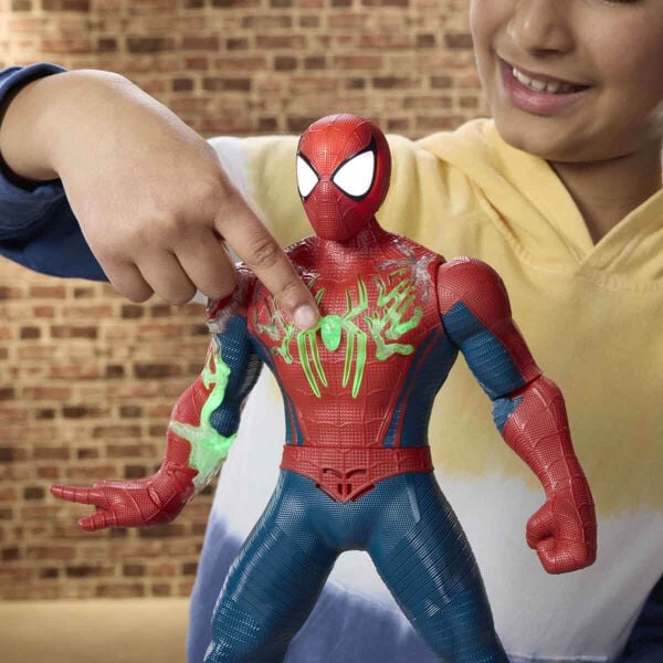 G3408 Spider-Man Aksiyon Figürü - Sesli ve Işıklı Brand New Day