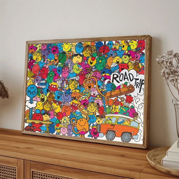 14452 PUZZLE 1000 MR MEN LİSANSLI 1000 PARÇA YETİŞKİN PUZZLE