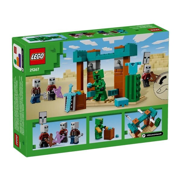21267 Lego Minecraft The Illager Çöl Devriyesi 105 parça +7 yaş
