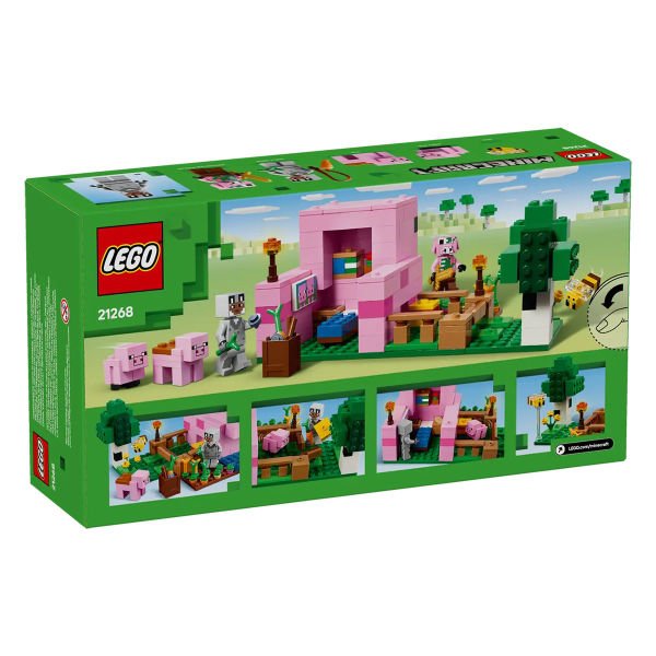 21268 Lego Minecraft Baby Pig Evi 238 parça +7 yaş