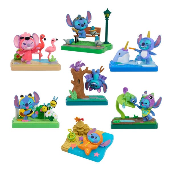 JP46457 Stitch Delüks Sürpriz Paket 8li Display