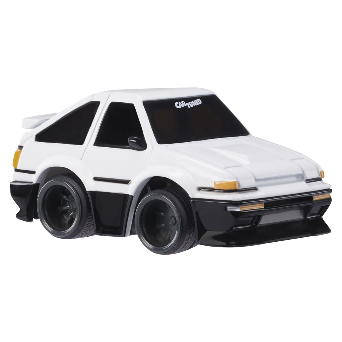 558835 CarTuned JDM 1985-87 Sprinter Trueno GT-Apex AE86 - Siyah Beyaz Araba