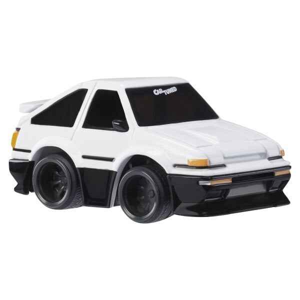 558835 CarTuned JDM 1985-87 Sprinter Trueno GT-Apex AE86 - Siyah Beyaz Araba