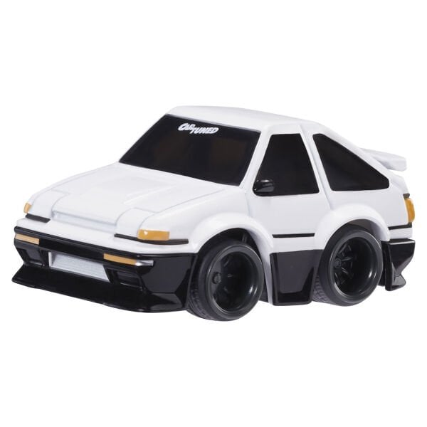 558835 CarTuned JDM 1985-87 Sprinter Trueno GT-Apex AE86 - Siyah Beyaz Araba