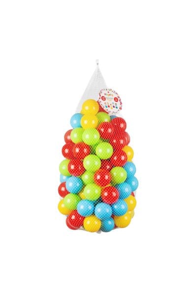 5025 6 CM 100LÜ FİLEDE OYUN HAVUZ TOPLARI