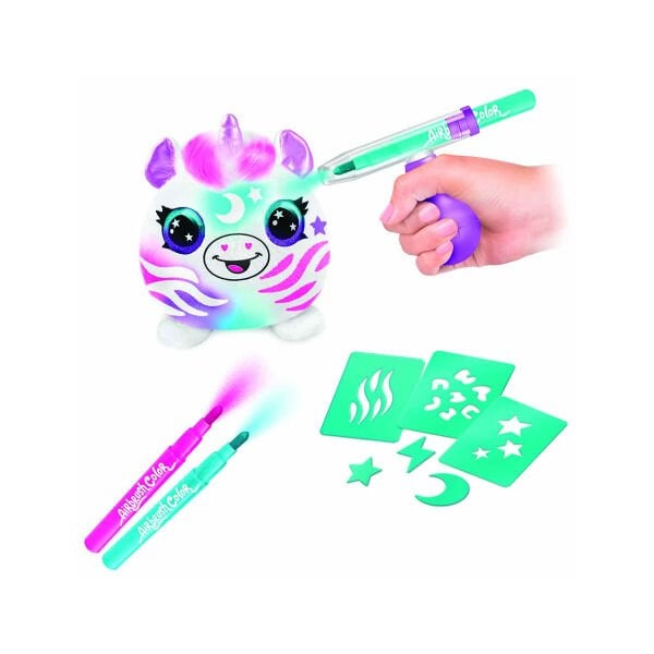 28796 SUN-CNL-HOBİ SET AIRBRUSH PLUSH MY STERY MINI PLUSH