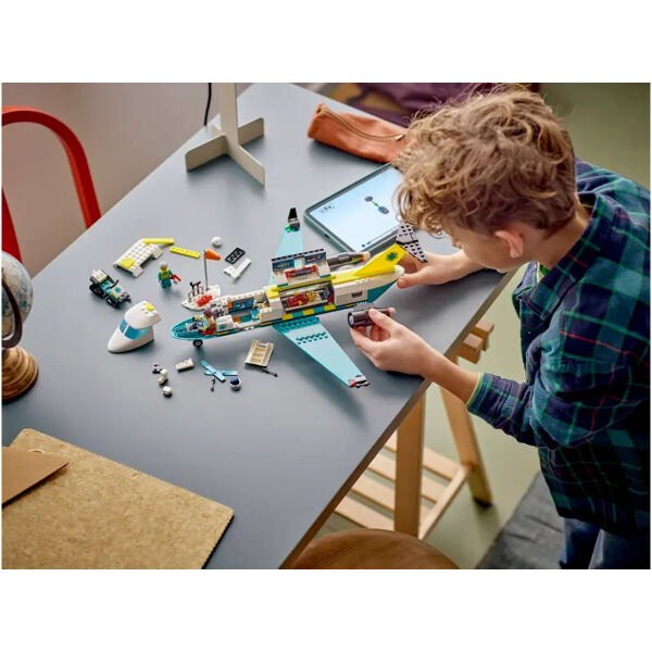 60465 Lego City Helikopter Ambulans Uçağı 403 parça +6 yaş