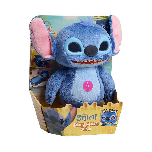 JP11583 Stitch Many Moods LCD Gözlü Elektronik Pelüş 30 cm
