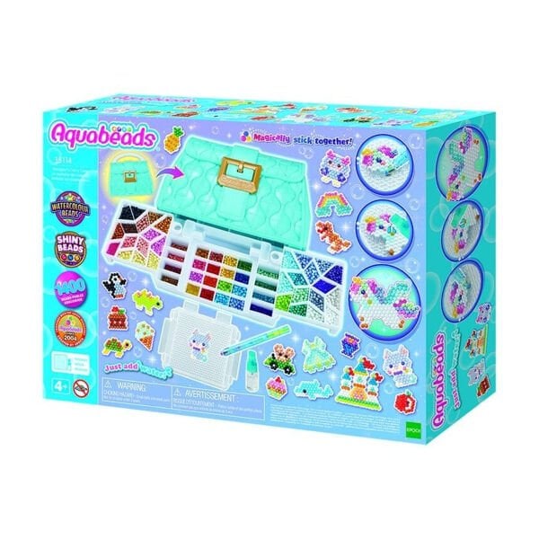 35114 AquaBeads Tasarımcı Çantası 1400 parça +4 yaş