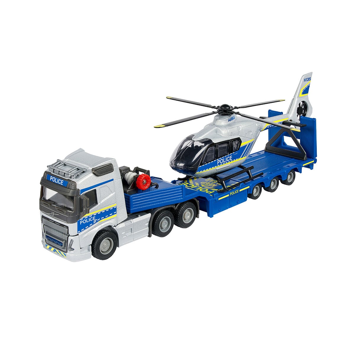 8503716004038 Volvo Truck + Airbus Police Helicopter