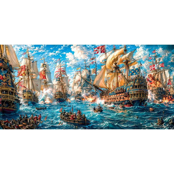 17005 PUZZLE 1500 BATTLE OF THE HİGH SEAS