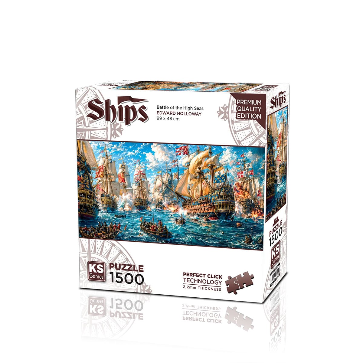 17005 PUZZLE 1500 BATTLE OF THE HİGH SEAS