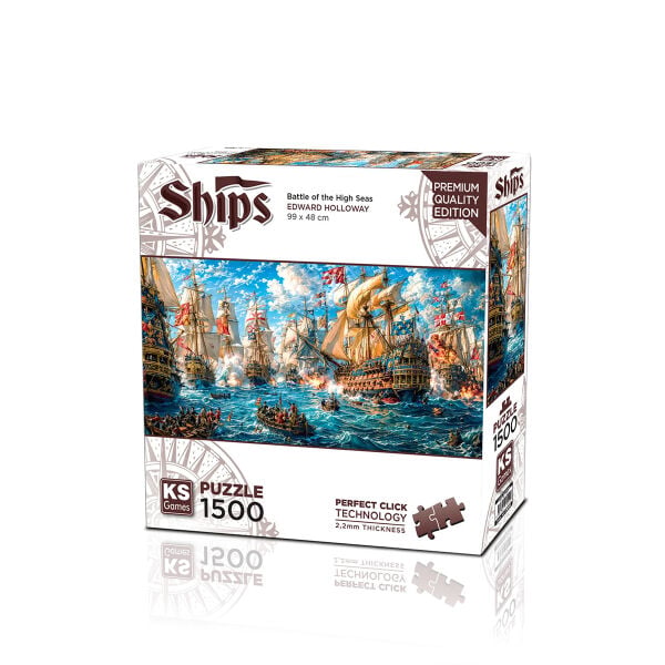 17005 PUZZLE 1500 BATTLE OF THE HİGH SEAS