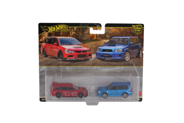 HBL96 Hot Wheels 2'li Premium Araba Seti / 8 adet koli ile satılır. Koli fiyatıdır.