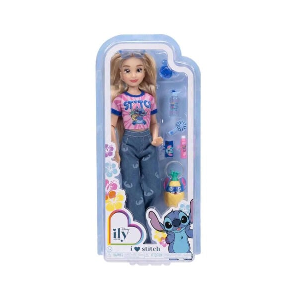 JKILY24126 Disney ily 4Ever Stitch Temalı Bebek ve Aksesuarları