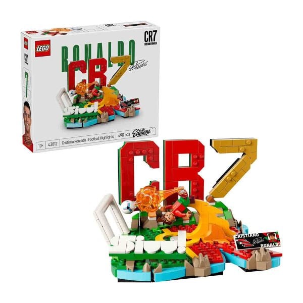 43012 Lego Editions Cristiano Ronaldo - Football Highlights 490 parça +10 yaş