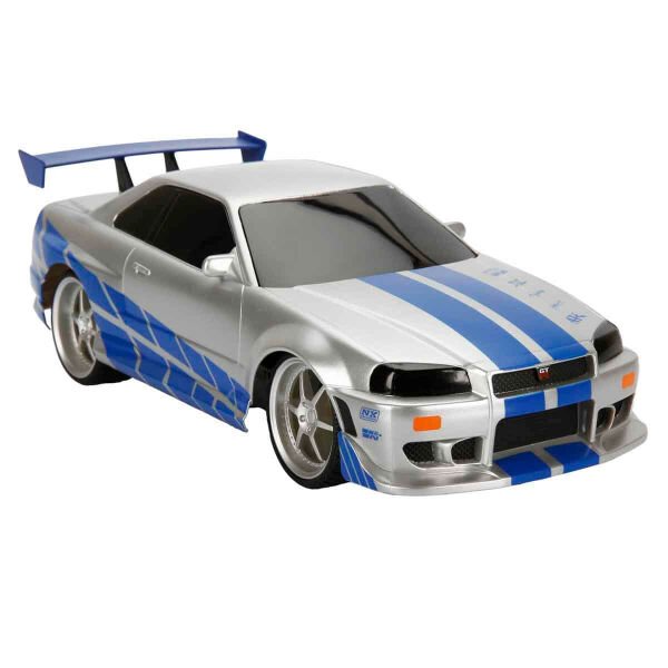 6493 SUN-SIM-JDA-R C ARABA 1 16 FAST&FURIOUS NISSAN SKYLINE GT-R FF 3 7V USB 2
