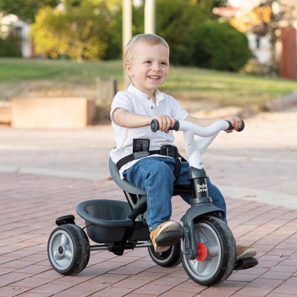 7600741503 Baby Driver Tricycle 3 Tekerlekli 3'ü 1 arada Gri Bisiklet +10 ay