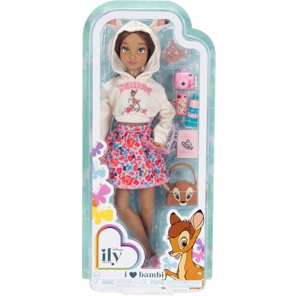 JKILY24127 Disney ily 4ever Bambi Temalı Bebek ve Aksesuarları