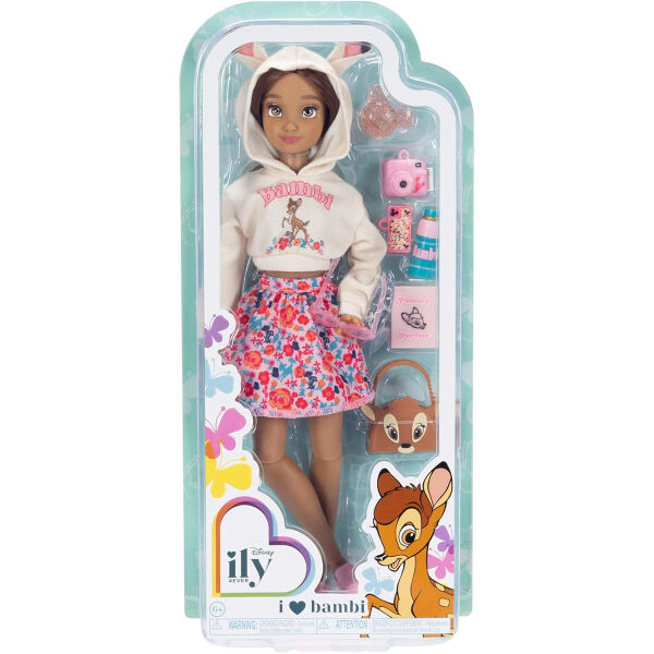 JKILY24127 Disney ily 4ever Bambi Temalı Bebek ve Aksesuarları