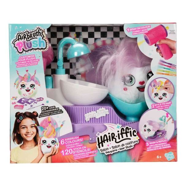 45544 SUN-CNL-HOBİ SET AIRBUSH PELUŞ HAIR IFFIC HAIR STYLE SALON B O