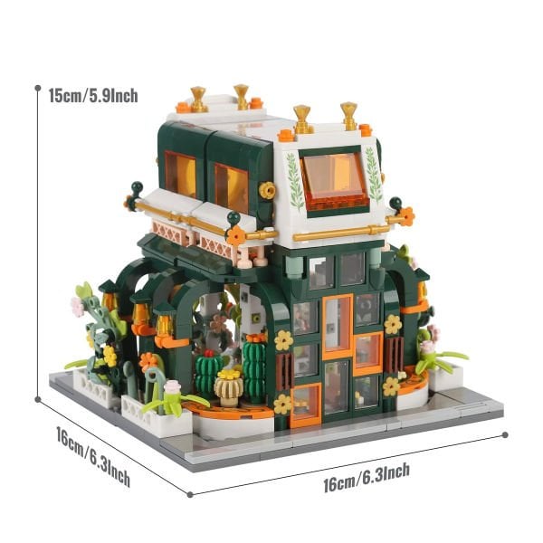 JK2362 Jaki Block - Monet'in Botanik Bahçesi 867 Parça Yapım Seti