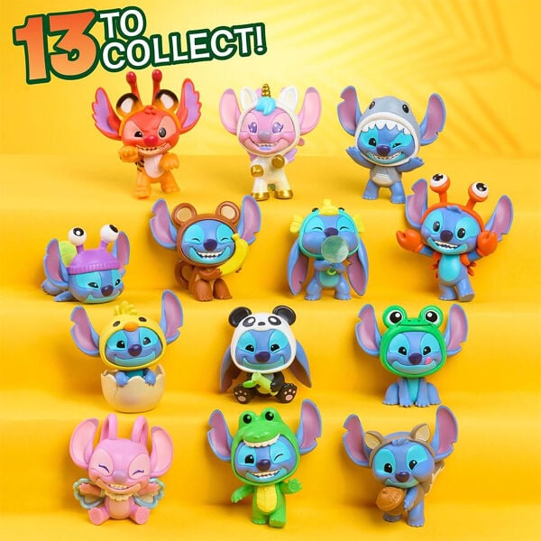 JP46454 Stitch Hayvan Kostümlü Kapsül 24lü Display