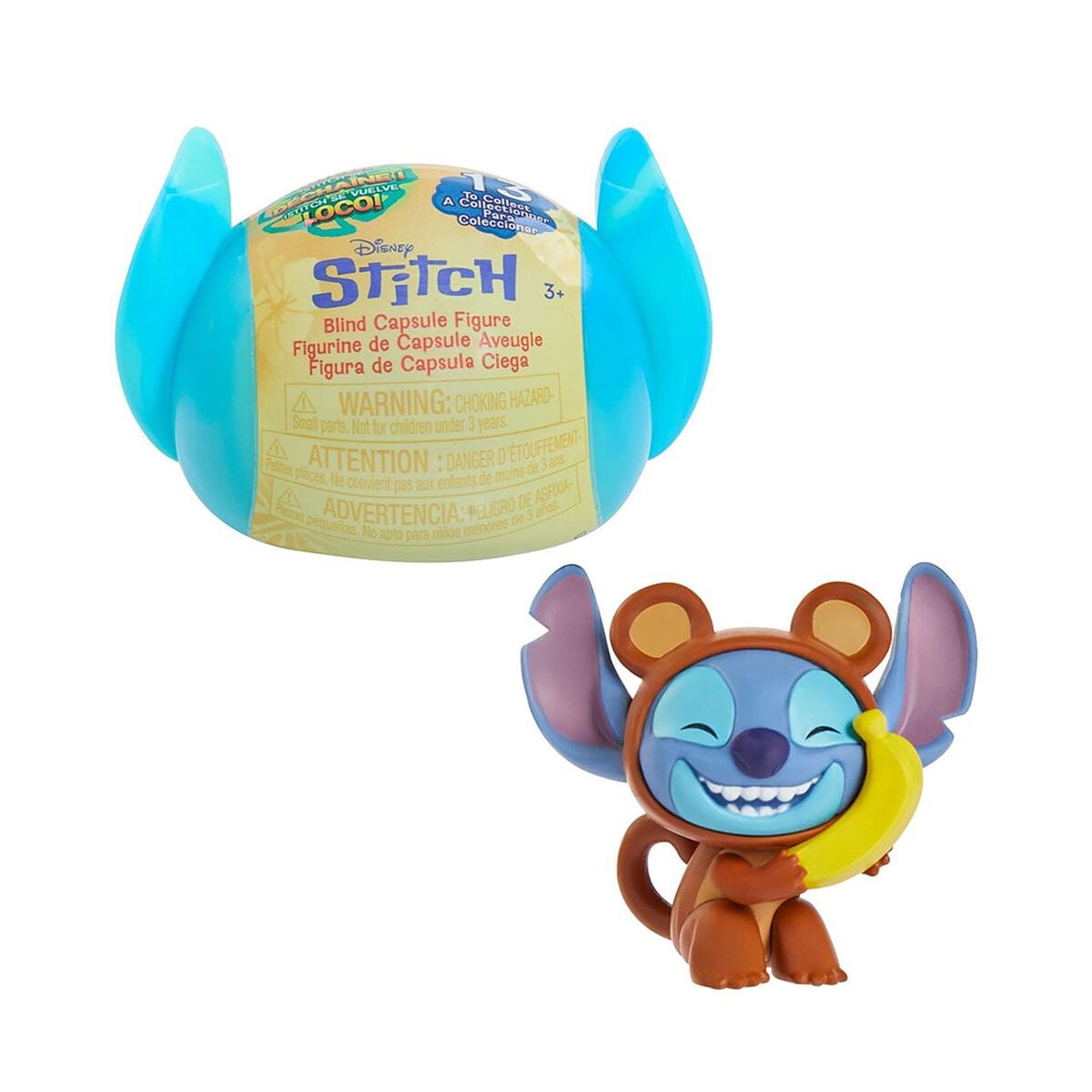 JP46454 Stitch Hayvan Kostümlü Kapsül 24lü Display