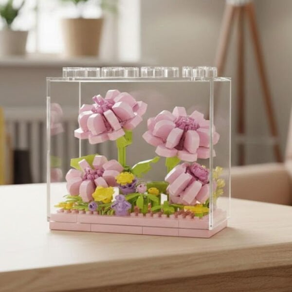 P2504 PANLOS PEMBE PAPATYA MODEL 183 PARÇA BLOCK OYUNCAK