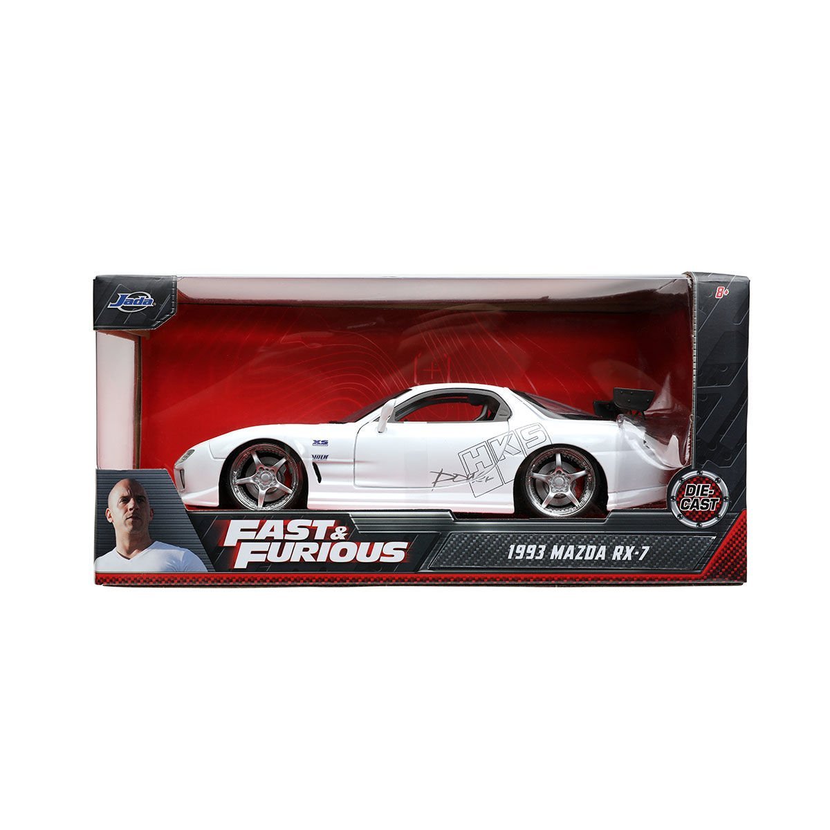 253203065 Jada Fast Furious 1993 Mazda RX-7 1 24