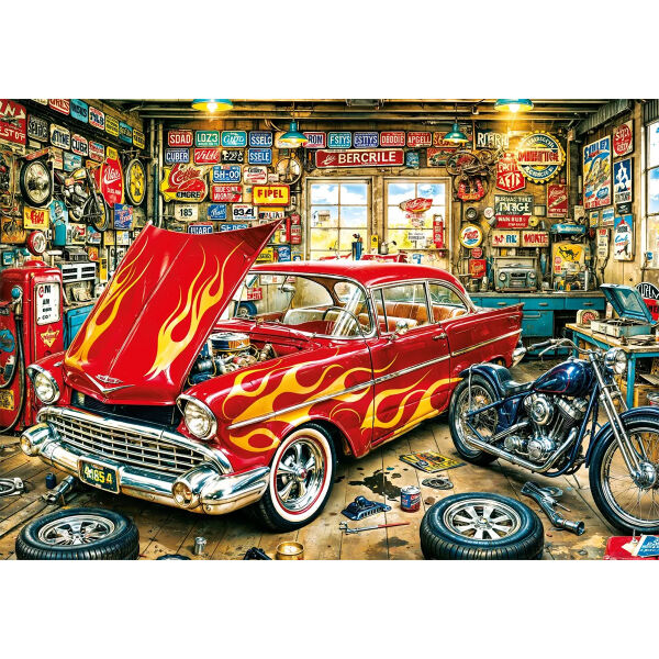 20104 PUZZLE 500 CLASSİC GARAGE LİFE