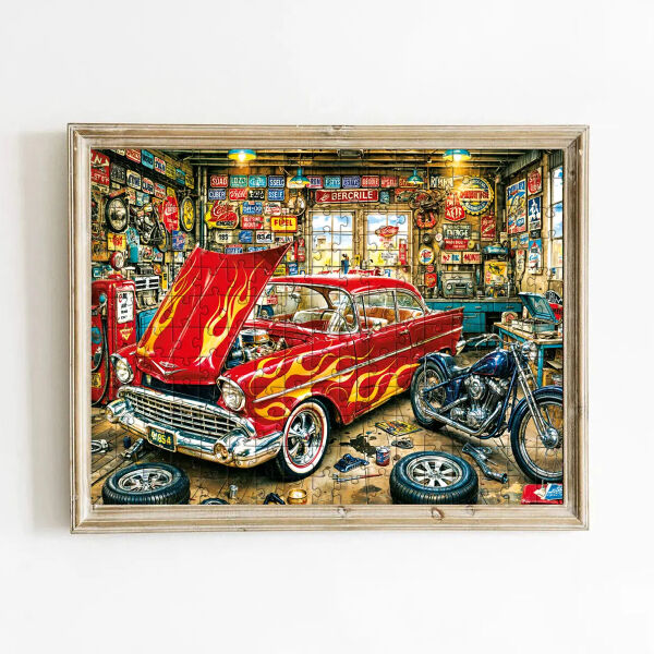 20104 PUZZLE 500 CLASSİC GARAGE LİFE