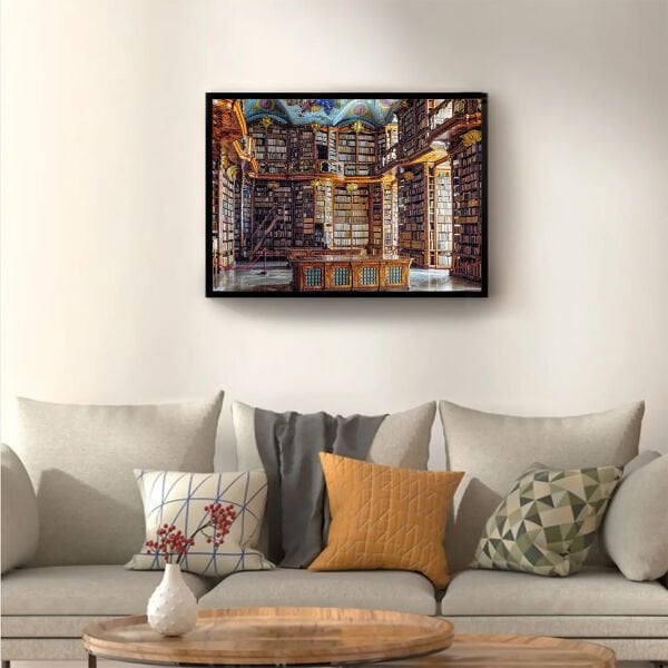 20801 PUZZLE 1000 LİBRARY OF ST.FLORİAN MONASTERY